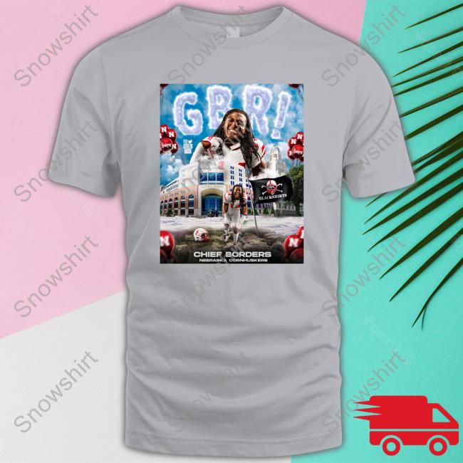 Chief Borders Nebraska Cornhuskers Limited Edition Long Sleeve Tee