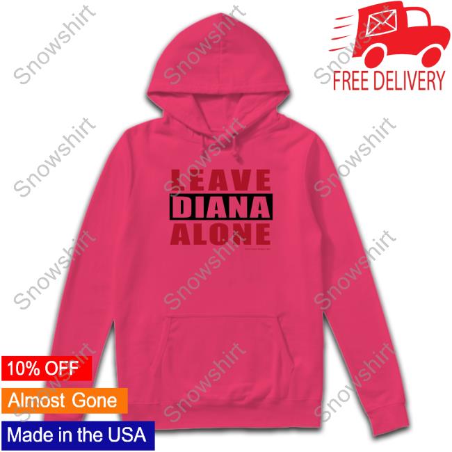 Vintages Leave Diana Alone Don't Panic Designs 1993 Crewneck Sweatshirt