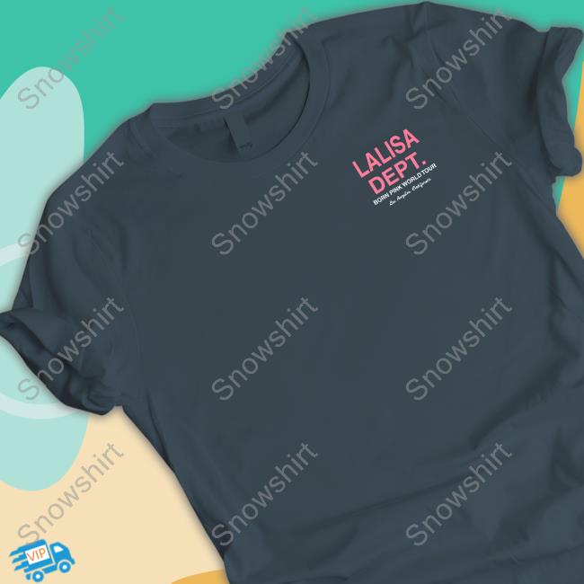 Lalisa Dept Shirts BlackPink