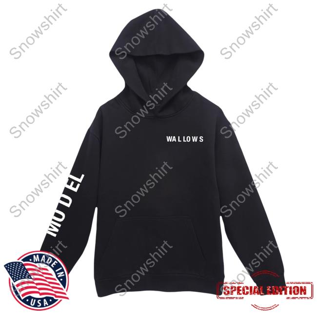 Official Wallows Merch Shop 'Model' Album LS Hoodie