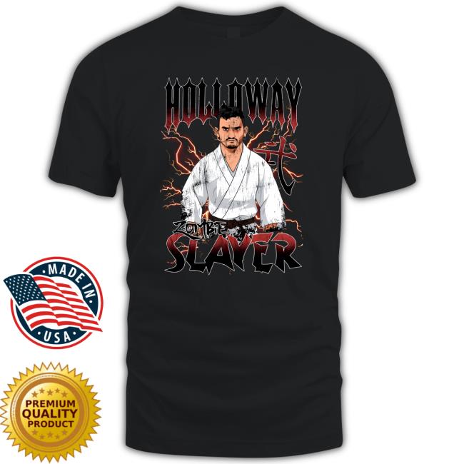 Holloway Zombie Slayer Crewneck Sweatshirt Max Holloway Zombie Slayer Hoodie