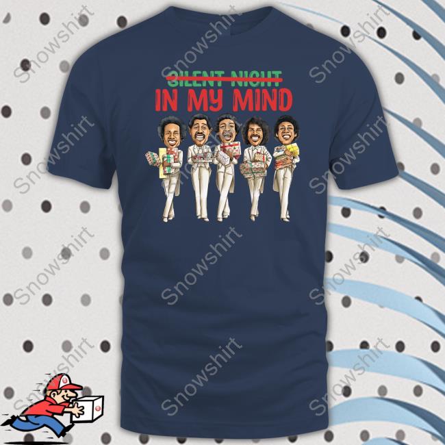 Dr Kanisha L Hall Silent Night In My Mind Christmas Tee Shirt