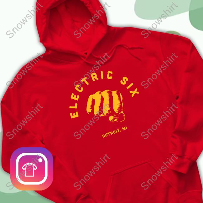 Electric Six Fist Top Tee Shirt Electric Six Fist Top T Shirt