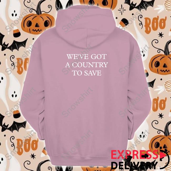 Elder 24 We're Got A Country To Save Long Sleeve T Shirt Larry Elder Elder 24 We're Got A Country To Save Shirts Larry Elder