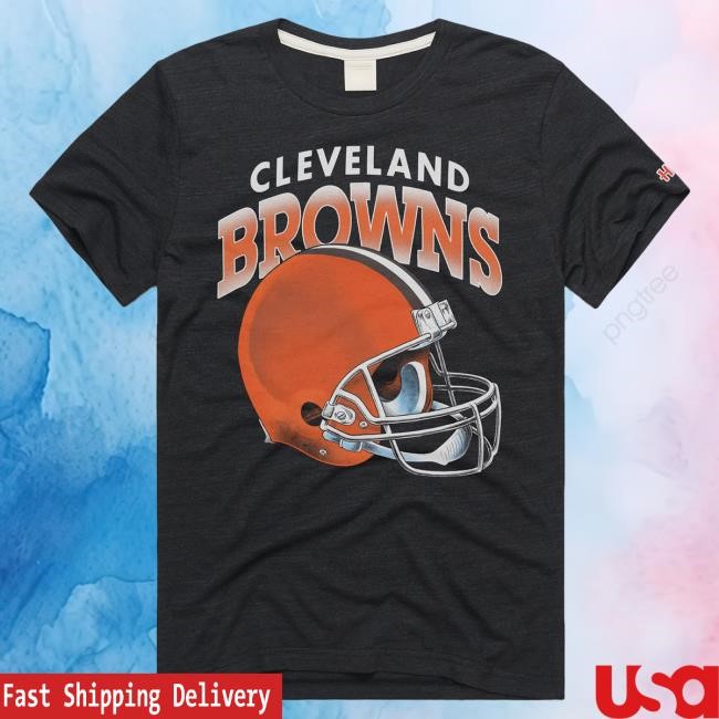 Cleveland Browns Gradient Helmet Top Shirt Homeage – | Cleveland Browns Official | NFL Football