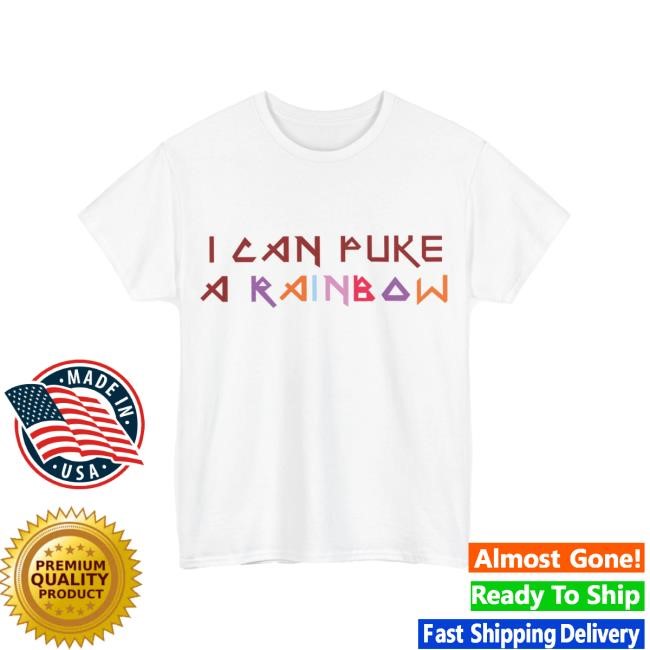 Ride The Cyclone, I Can Puke A Rainbow Short Sleeve Shirt
