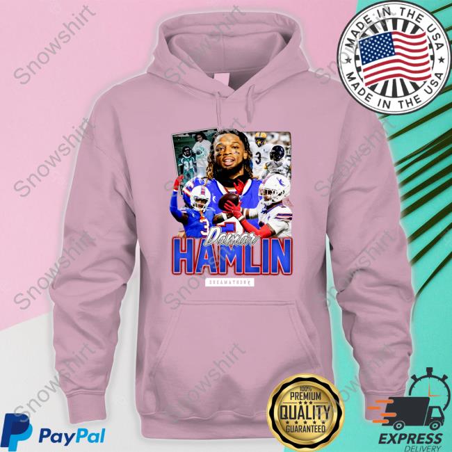 Official Damar Hamlin Black Tank Top Damar Hamlin Limited Edition Tee Shirt