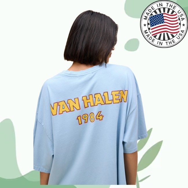 Van Halen Tour Of The World Os Tee Daydreamerla Tee