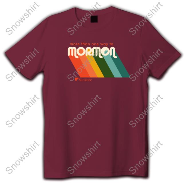 More Than One Way To Mormon Crewneck Sweatshirt Eli McCann More Than One Way To Mormon Shirt Sunstone Store