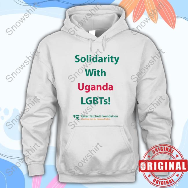 Official Peter Tatchell Solidarity With Uganda Lgbts Tee Shirt
