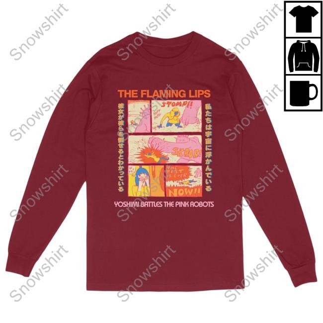 The Test Long Sleeve Shirt The Flaming Lips Merch Shop
