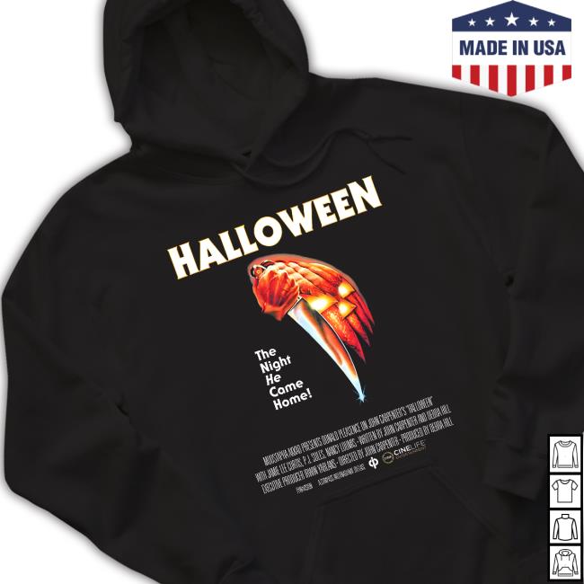 Littlemissred_X Halloween The Night He Came Home Crewneck Sweatshirt