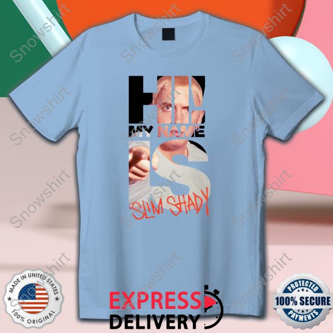 My Name Is... Photo Tee Shirt Shop Eminem Merch