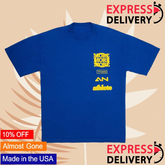 Official Maverick Carter Uninterrupted Clothing Store Shop More Than An Athlete Attribute T-Shirt Blue Mavcarter