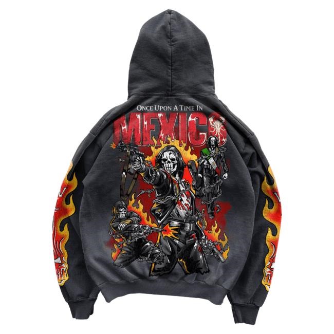 Official Warren Lotas El Mariachi Attractive Hoodie - Black