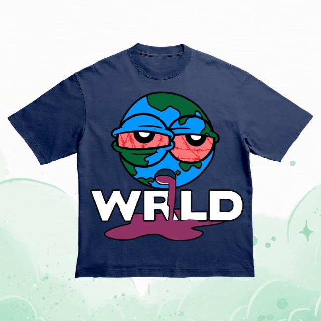 Official 999 Club Juice Wrld Merch Store Sickwrld T Shirt Blue 999Club Clothing JuiceWrld