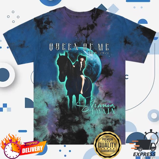 Official Shania Twain Merch Queen Of Me Tie Dye Sweatshirt