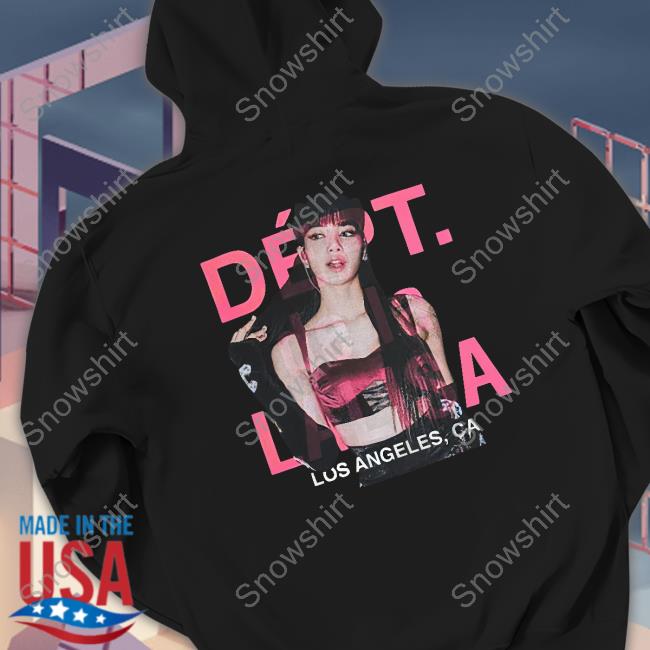 BlinkChella Lalisa Dept Long Sleeve Tee BlinkChella Lalisa Dept Shirts BlackPink