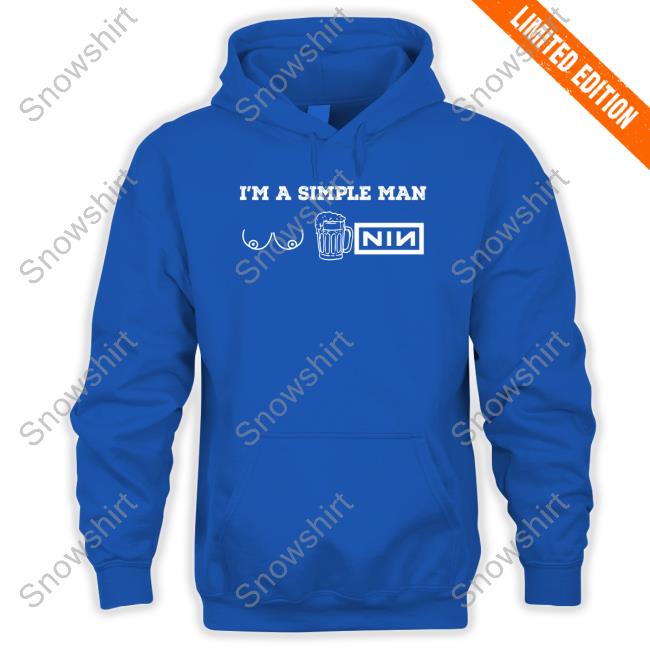 I'm A Simple Man Long Sleeve Rob Sheridan I'm A Simple Man Tee Shirt