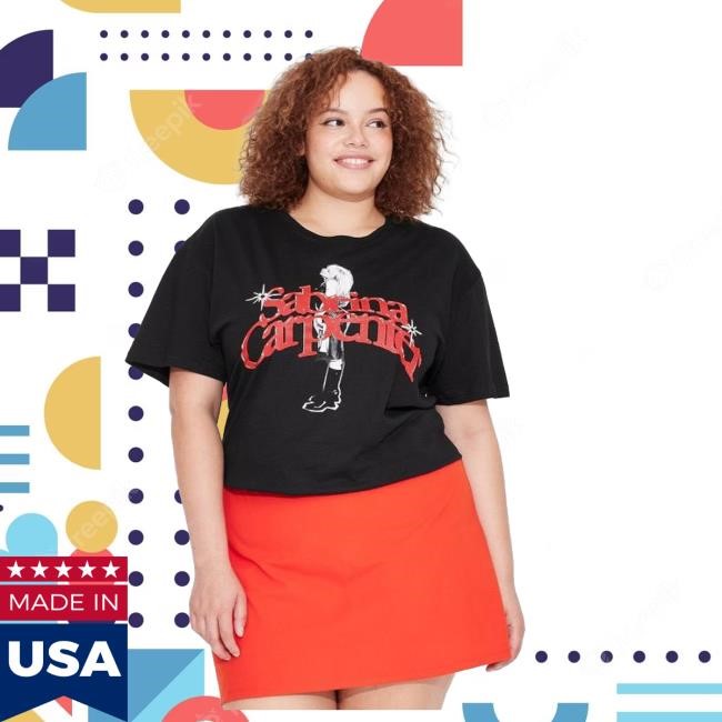 Abrina Carpenter Short Sleeve Graphic Short Sleeve Tee
