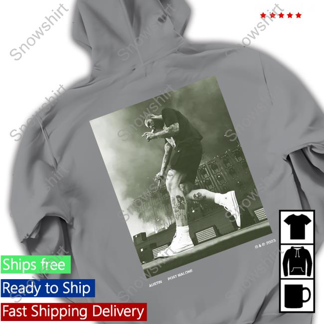 Austin Stage T-Shirt Post Malone Merch Austin Stage Shirt