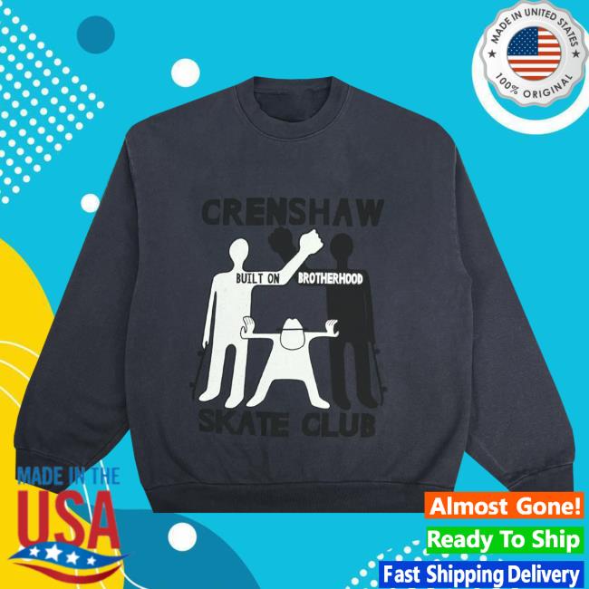Official Crenshaw Skate Club Unity Hooded Sweatshirt CrenshawSkateClub