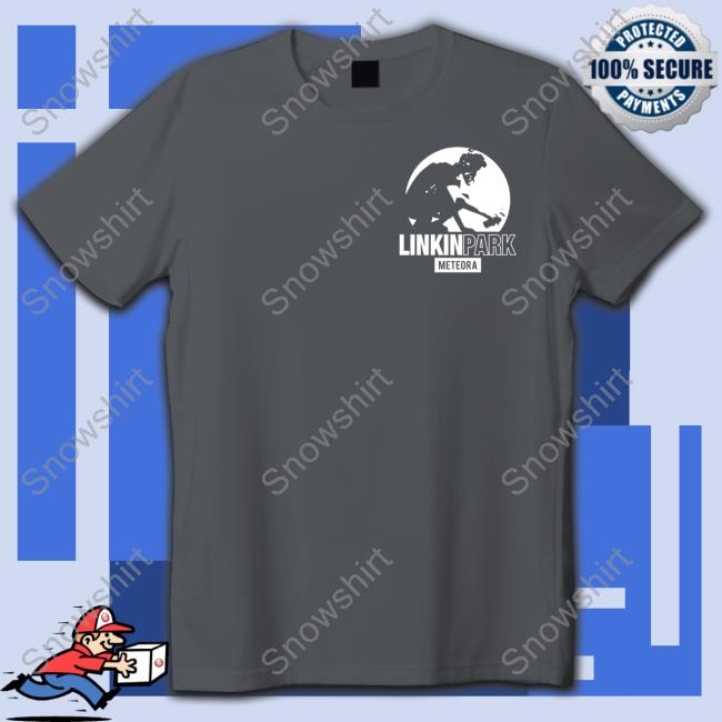 Official Linkin Park Meteora Stencil Black Thermal T-Shirt