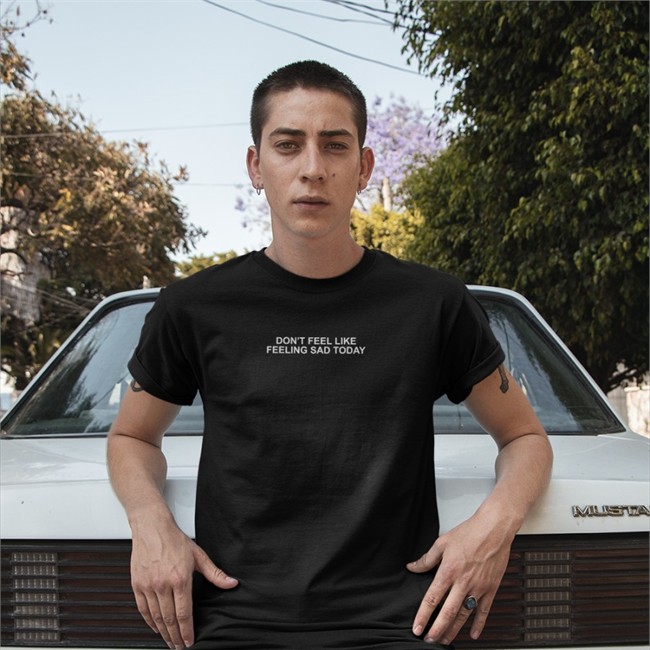 Yungblud Merch Don’t Feel Like Feeling Sad Today Long Sleeve Shirt