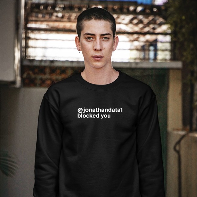 Jonathandata1 Blocked You Hooded Sweatshirt Jonathan Scott