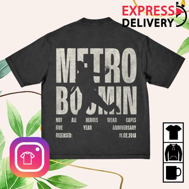 Metro Boomin Nahwc 5 Year Cover New Shirt Metro Boomin Merch Nahwc 5 Year Cover Hot Shirt