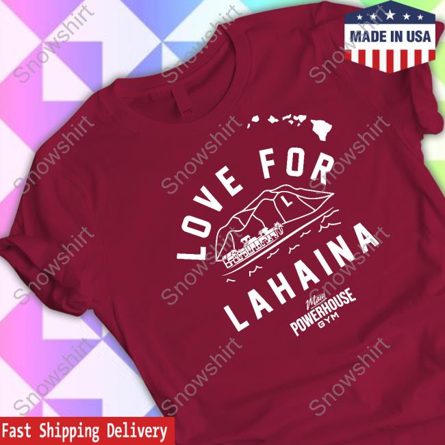 Dwayne Johnson Wearing Love For Lahaina Shirts Bringhockeyback