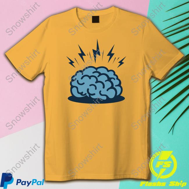 Brain Tee Shirt Drew Builds Stuff Brain Hooded Sweatshirt