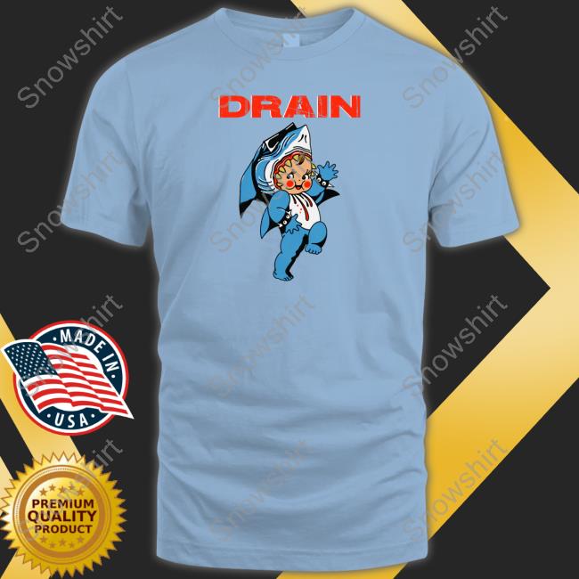 Drain Band Merch Drain Sharkbaby Tee Shirt