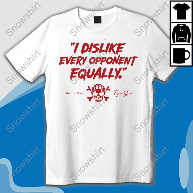 Rotowear Merch I Dislike Every Opponent Equally Shirts