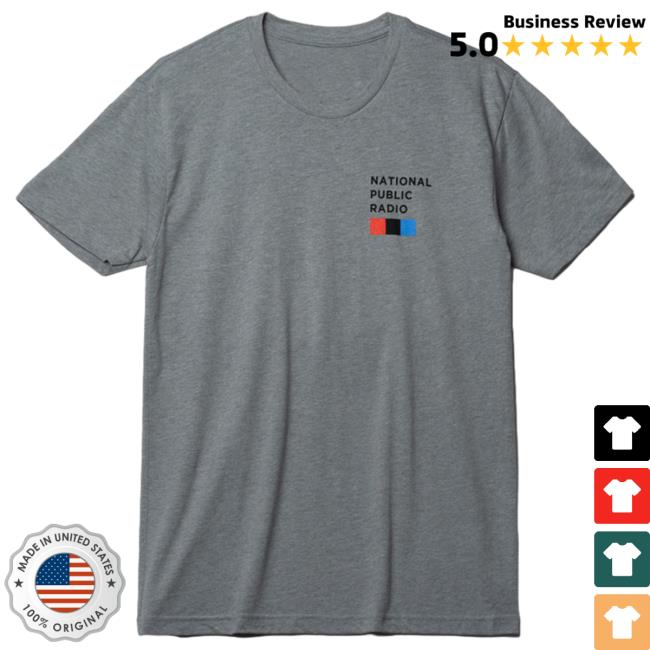NPR Gray Classic T Shirt