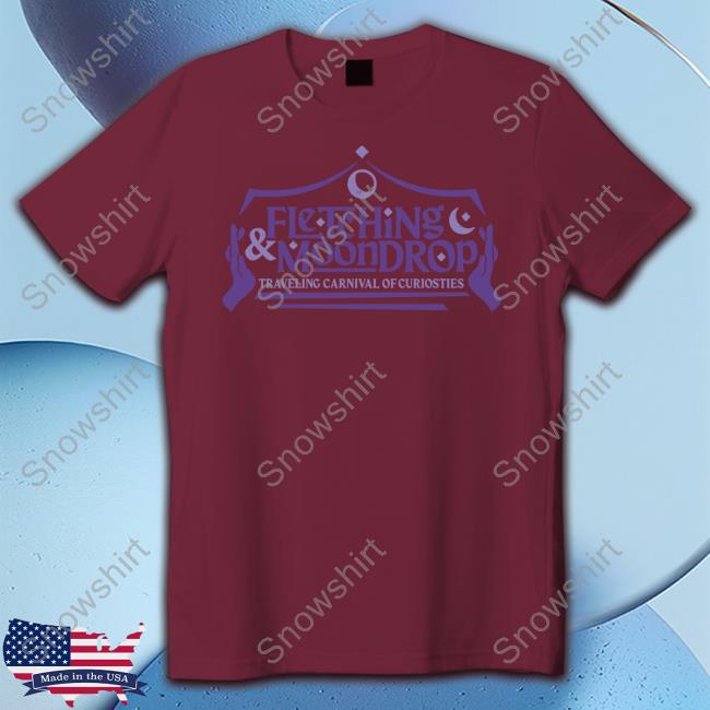 Fletching & Moondrop Traveling Carnival Of Curiosties Tee Fletching & Moondrop T Shirt