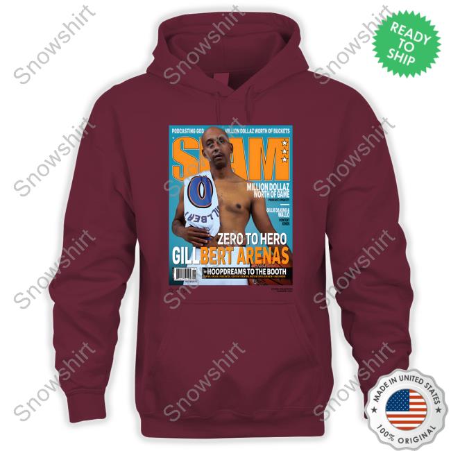 Official Barstool Sports Million Dollaz Worth Of Game Mdwog X Slam Gilbert Sweatshirt Barstool Sports Store Mdwog X Slam Gilbert Tee