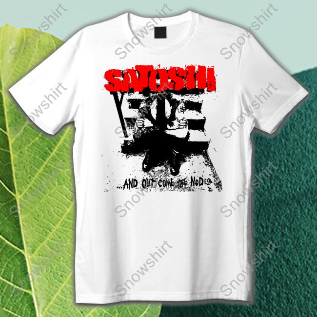 Official Lightning Store Satoshi And Out Come The Nodes Tee