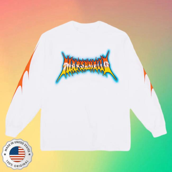 Official Marshmello Apparel Clothing Merch Store Marshmello Toxic L/S Long Sleeve Tee Marsh Mello Shop