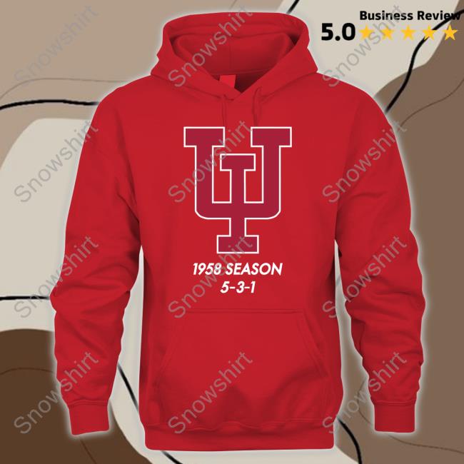 Homefield Merch Indiana Hoosiers 1958 Season 5-3-1 Shirt No Escalators Homefield Merch Indiana Hoosiers 1958 Season 5-3-1 T Shirt No Escalators