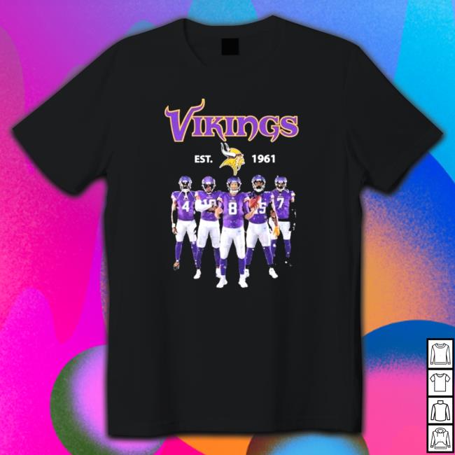 Official Minnesota Vikings Est 1961 Shirt 2022 Minnesota Vikings Est 1961 Shirt 2022