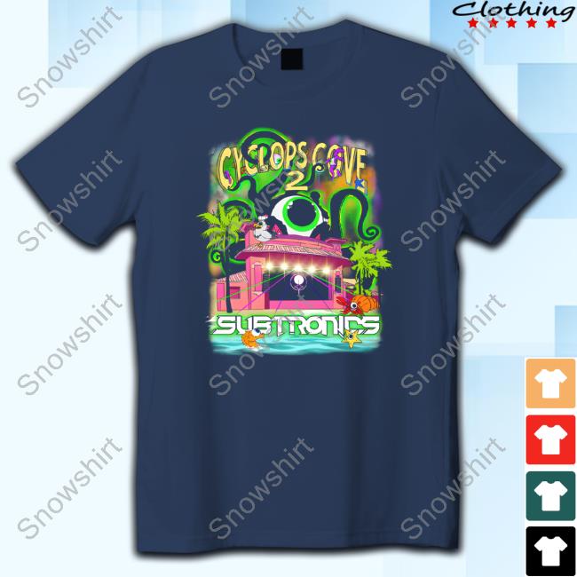 Cyclops Cove 2 Shirt Subtronics Merch Cyclops Cove 2 Long Sleeve Tee