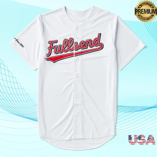 Full Send Merch Slugger Baseball Jersey
