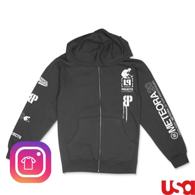 BP x LP Overspray Zip Hoodie Zip Hoodie – Linkin Park Store