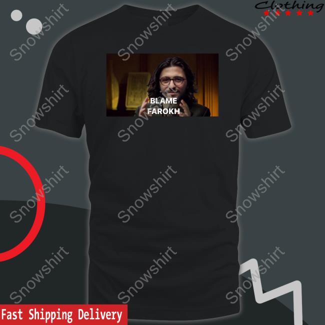 Blame Farokh T-Shirt Mika Michaela Nft Blame Farokh T Shirts Mika Michaela Nft