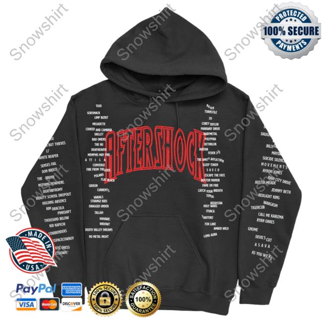 Dwp Merchandise Merch Aftershock Danger Pullover Sweatshirt