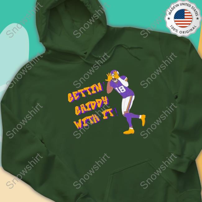 Official Minnesota Vikings Justin Jefferson Gettin Griddy With it Shirt