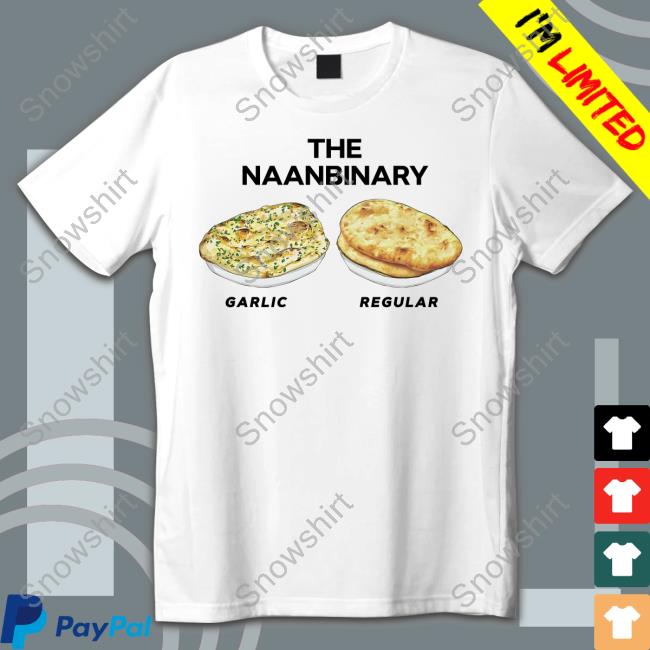 The Naanbinary Garlic Regular Shirt Funny