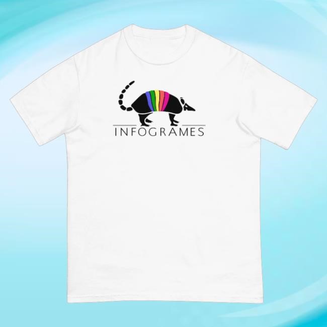 Official Infogrames Throwback Armadillo Tees