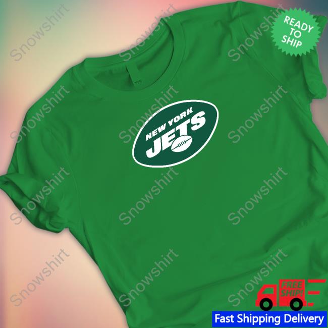 Robert Saleh New York Jets Logo T-Shirt New York Jets Logo Shirt
